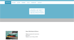 Desktop Screenshot of anselmneft.de